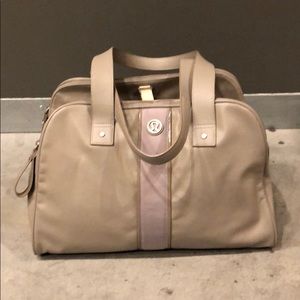 Lululemon Duffel Bag - light gray